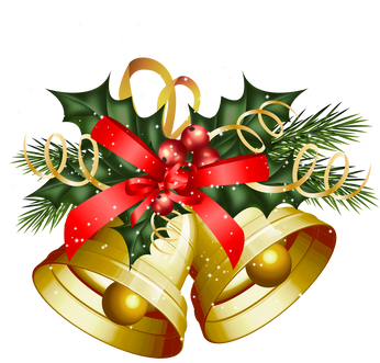 Gold Christmas Bells